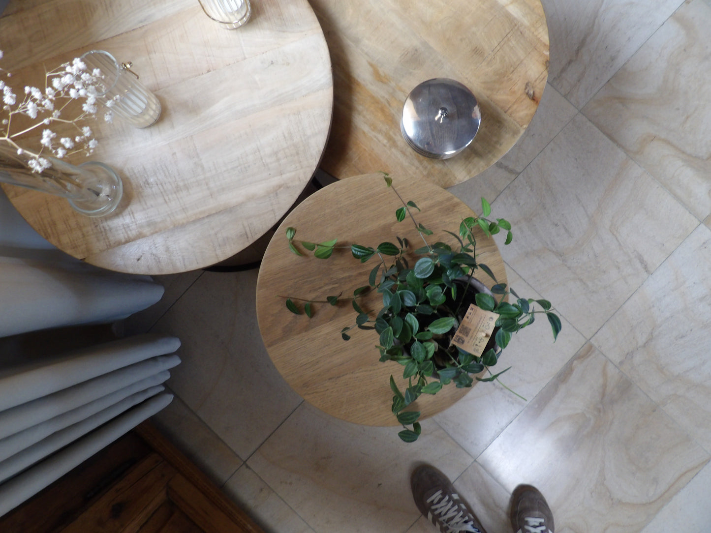 Table d'appoint ronde